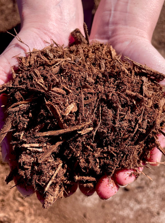 Double Ground Hardwood Mulch - Quality Garden Material
